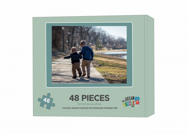 8.5"x11" 48-PIECE PERSONALIZED/YOUR PHOTO CUSTOM JIGSAW PUZZLE 